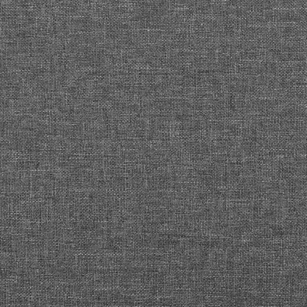 Têtes de lit 2 pcs Gris foncé 90x5x78/88 cm Tissu Têtes et pieds de lit vidaXL   