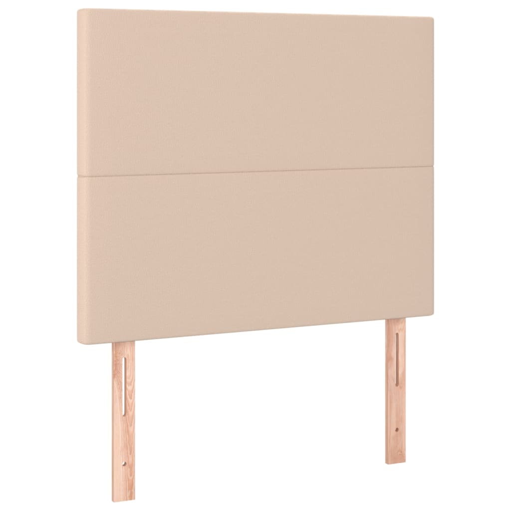 Têtes de lit 2 pcs Cappuccino 90x5x78/88 cm Similicuir Têtes et pieds de lit vidaXL   