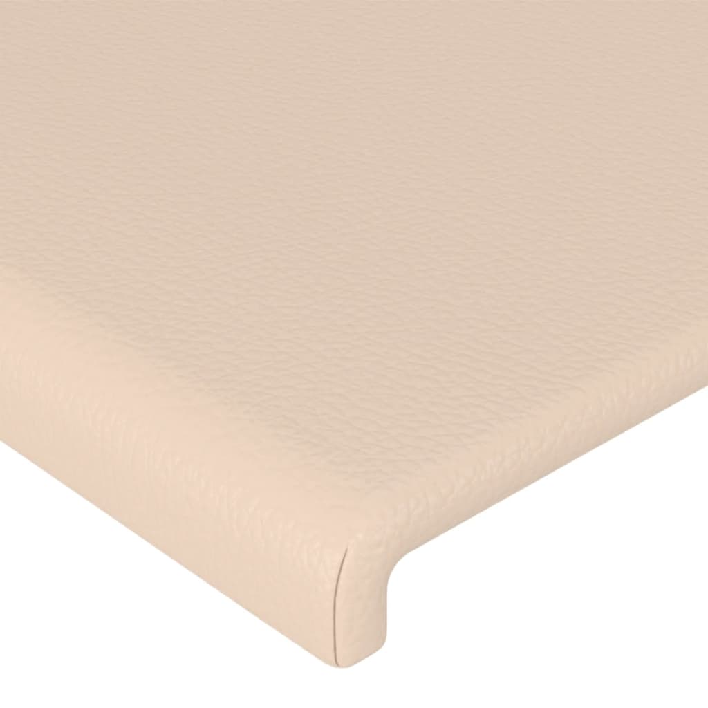 Têtes de lit 2 pcs Cappuccino 90x5x78/88 cm Similicuir Têtes et pieds de lit vidaXL   