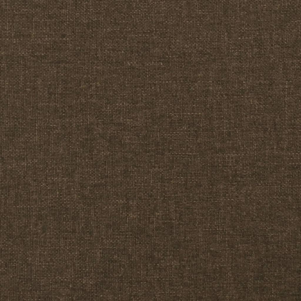 Têtes de lit 2 pcs Marron Foncé 80x5x78/88 cm Tissu Têtes et pieds de lit vidaXL   