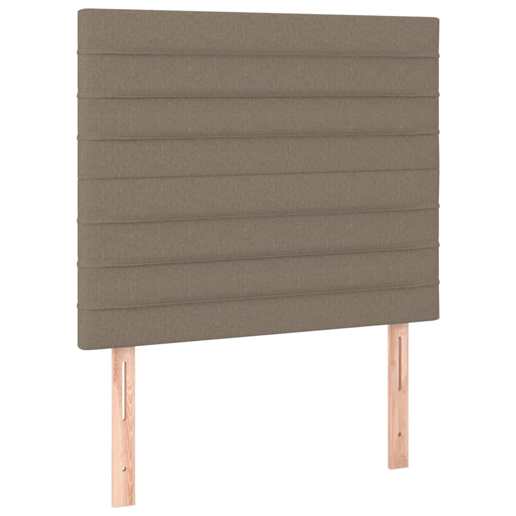 Têtes de lit 2 pcs Taupe 80x5x78/88 cm Tissu Têtes et pieds de lit vidaXL   