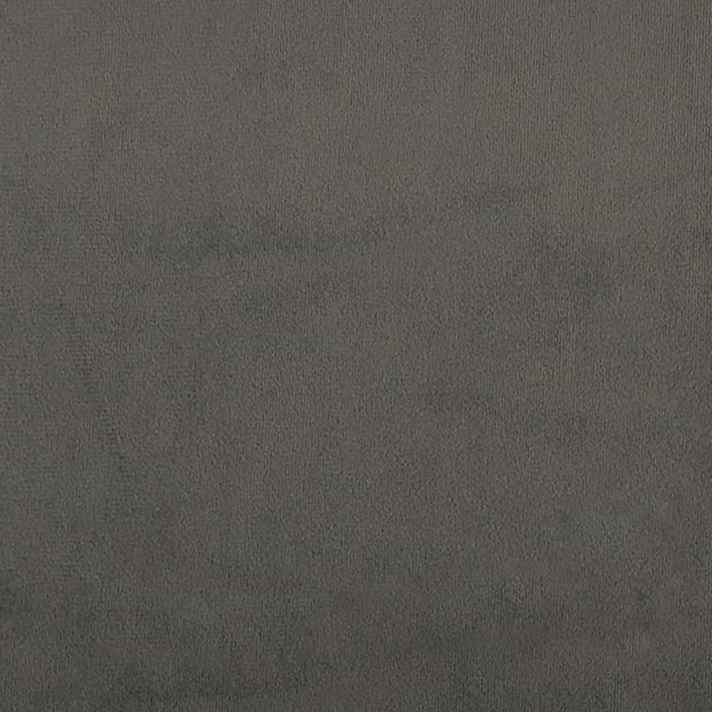 Têtes de lit 4 pcs Gris foncé 72x7x78/888 cm Velours Têtes et pieds de lit vidaXL   