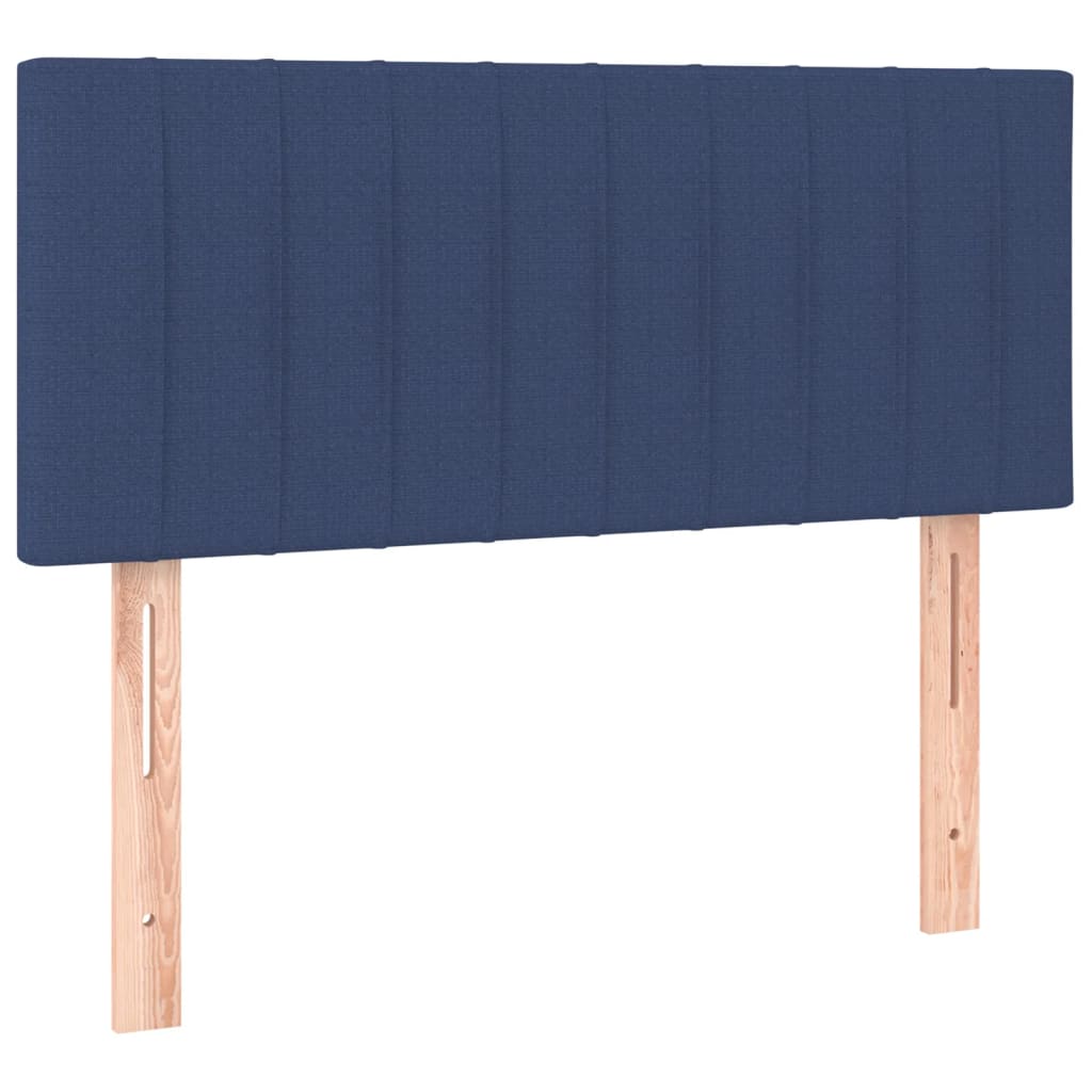 Tête de lit à LED Bleu 80x5x78/88 cm Tissu Têtes et pieds de lit vidaXL   