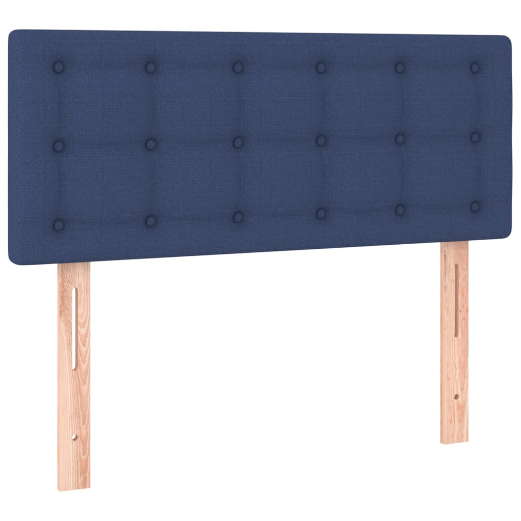 Tête de lit à LED Bleu 100x5x78/88 cm Tissu Têtes et pieds de lit vidaXL   