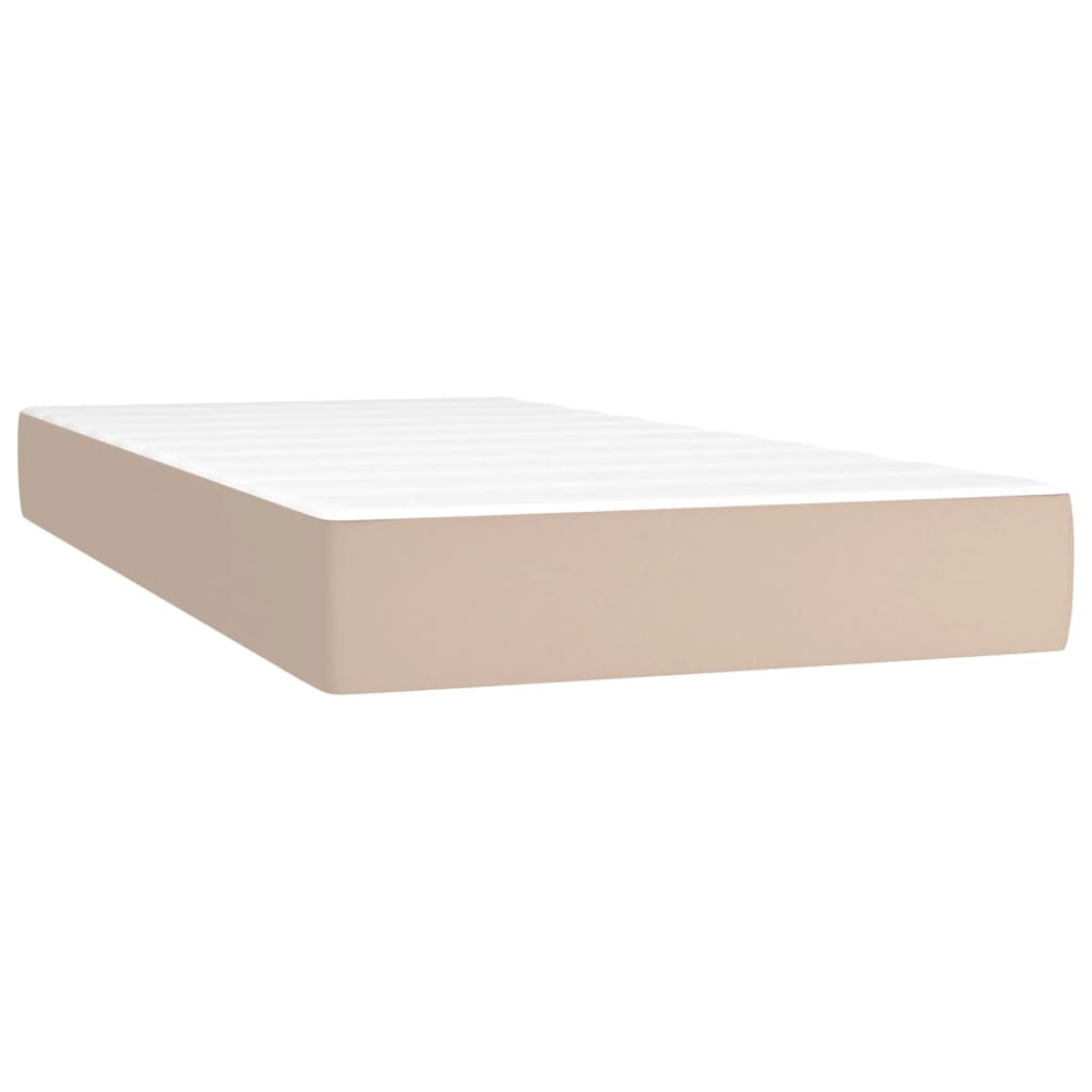 Sommier à lattes de lit avec matelas Cappuccino 80x200 cm - Xios Store SNC