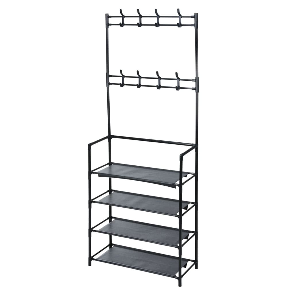 Storage solutions Porte-vêtements avec 4 étagères 60x26x155 cm Organiseurs pour armoires & penderies pour vêtements Storage solutions   