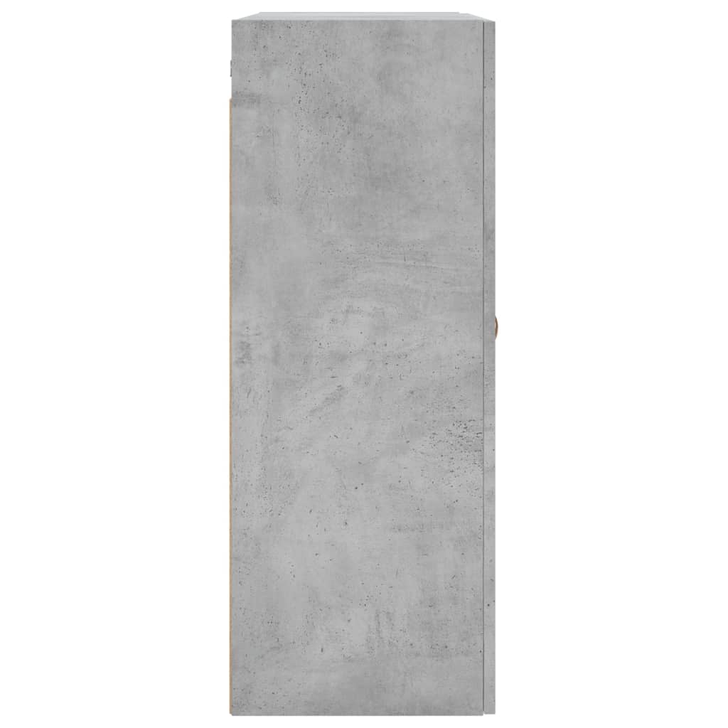 Image Armoires murales 2 pcs gris béton 69,5x34x90 cm | Xios Store SNC vidaXL Xios Store SNC