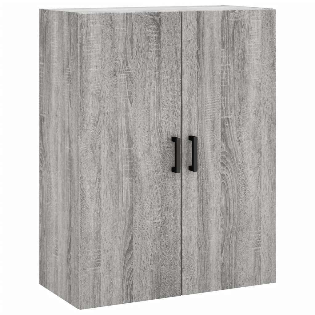 Image Buffet haut Sonoma gris 69,5x34x180 cm Bois d'ingénierie | Xios Store SNC vidaXL Xios Store SNC