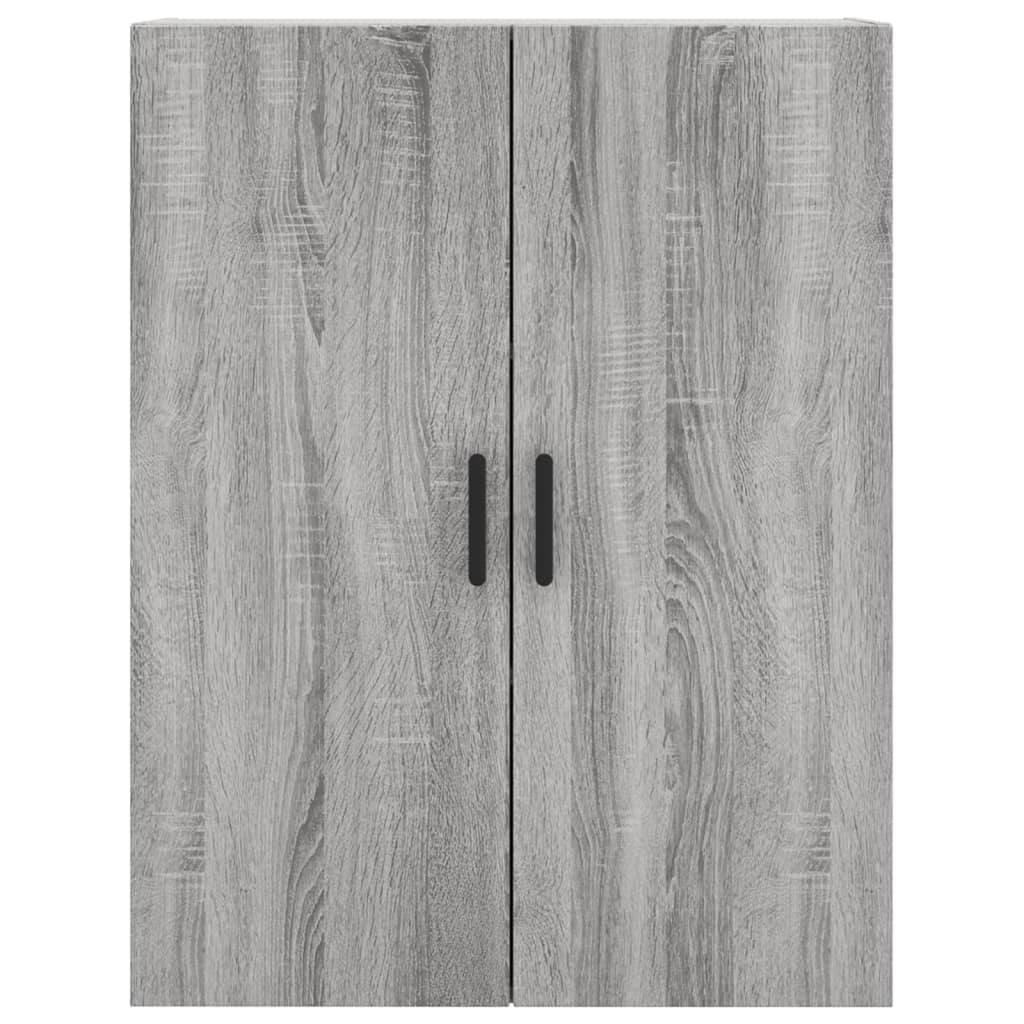 Image Buffet haut Sonoma gris 69,5x34x180 cm Bois d'ingénierie | Xios Store SNC vidaXL Xios Store SNC