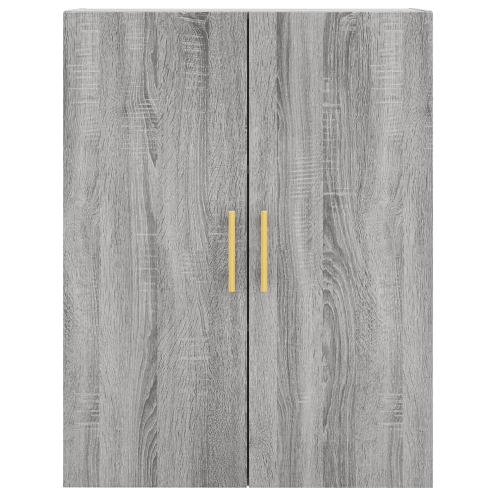 Image Buffet haut Sonoma gris 69,5x34x180 cm Bois d'ingénierie | Xios Store SNC vidaXL Xios Store SNC