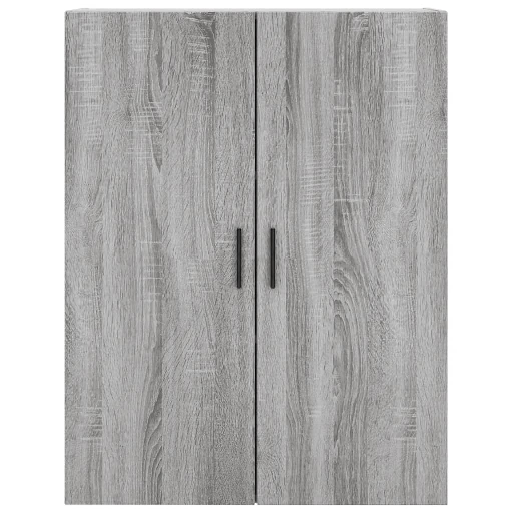 Image Buffet haut Sonoma gris 69,5x34x180 cm Bois d'ingénierie | Xios Store SNC vidaXL Xios Store SNC