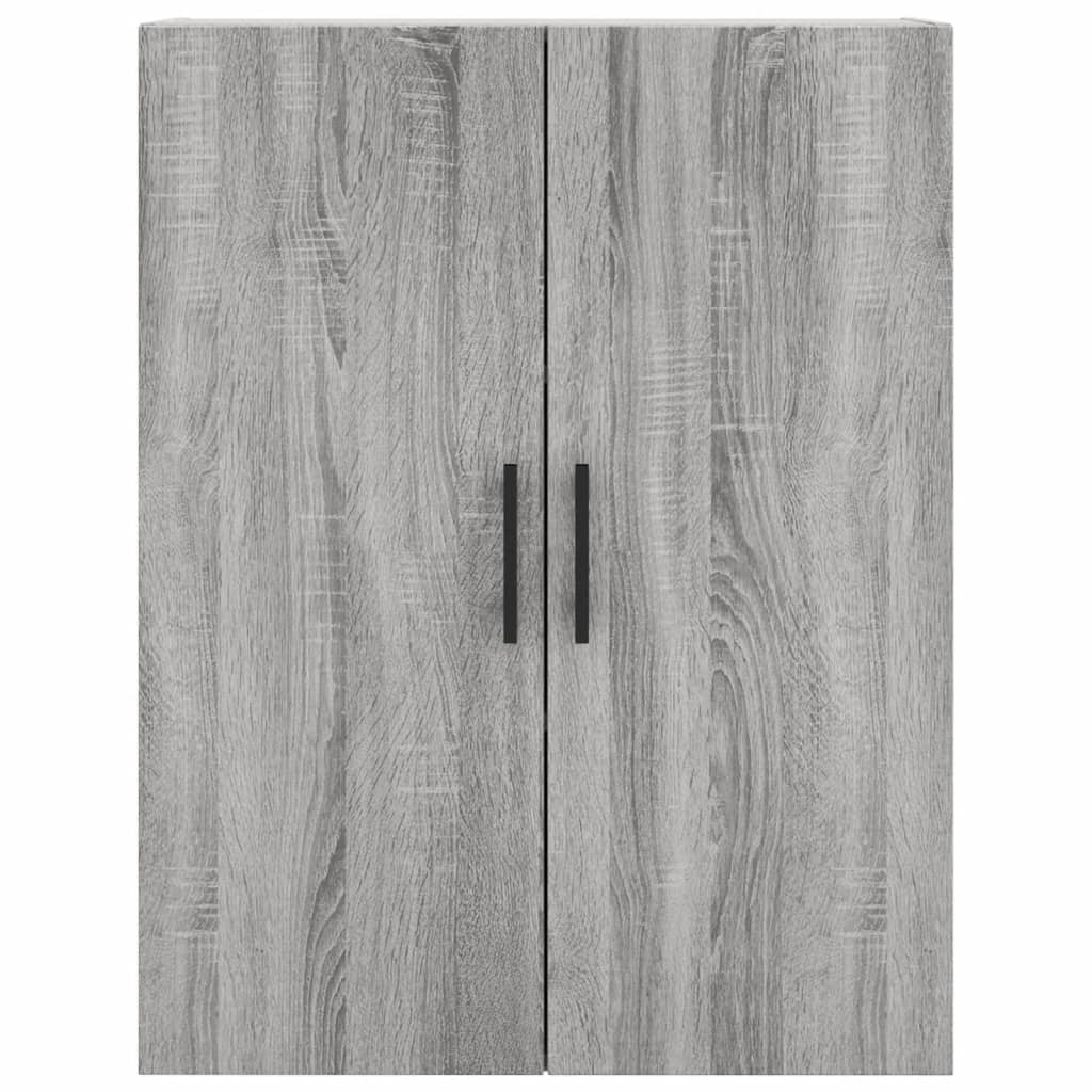 Image Buffet haut Sonoma gris 69,5x34x180 cm Bois d'ingénierie | Xios Store SNC vidaXL Xios Store SNC