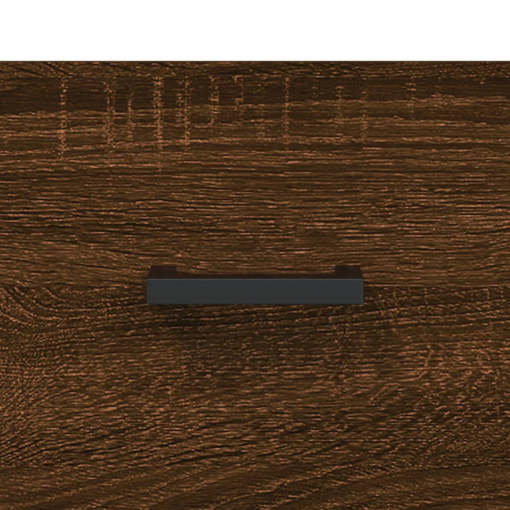 Image Buffet haut Chêne marron 69,5x34x180 cm Bois d'ingénierie | Xios Store SNC vidaXL Xios Store SNC