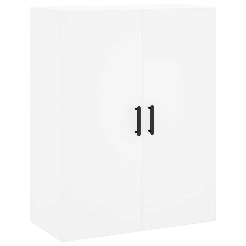 Image Buffet haut Blanc 69,5x34x180 cm Bois d'ingénierie | Xios Store SNC vidaXL Xios Store SNC