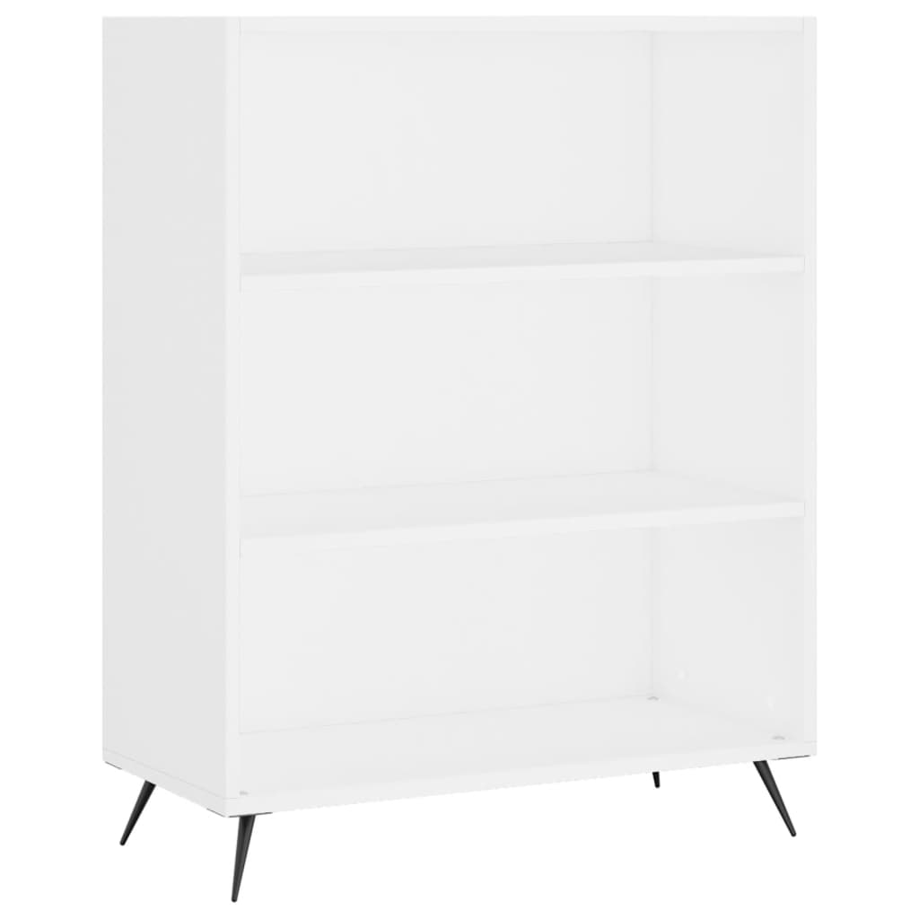 Image Buffet haut Blanc 69,5x34x180 cm Bois d'ingénierie | Xios Store SNC vidaXL Xios Store SNC