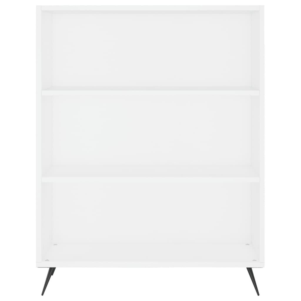 Image Buffet haut Blanc 69,5x34x180 cm Bois d'ingénierie | Xios Store SNC vidaXL Xios Store SNC