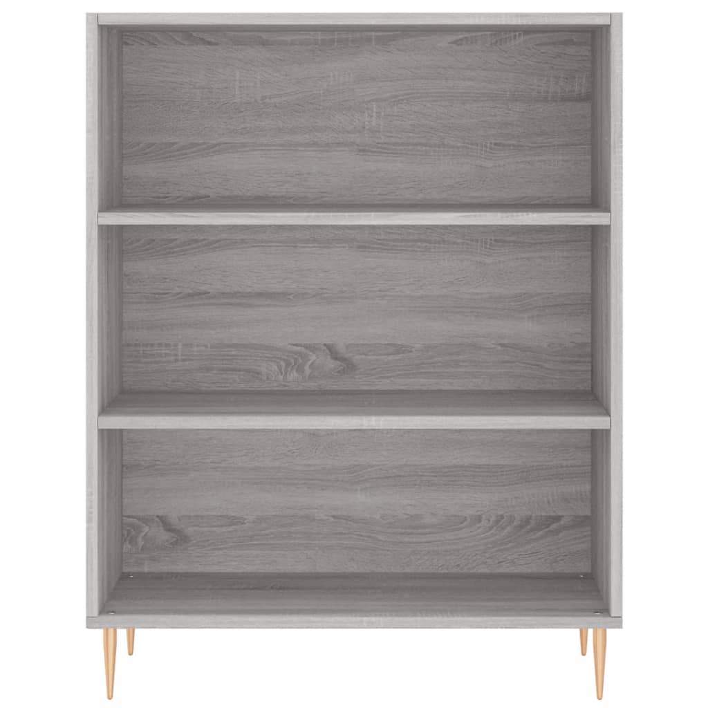 Image Buffet haut Sonoma gris 69,5x34x180 cm Bois d'ingénierie | Xios Store SNC vidaXL Xios Store SNC