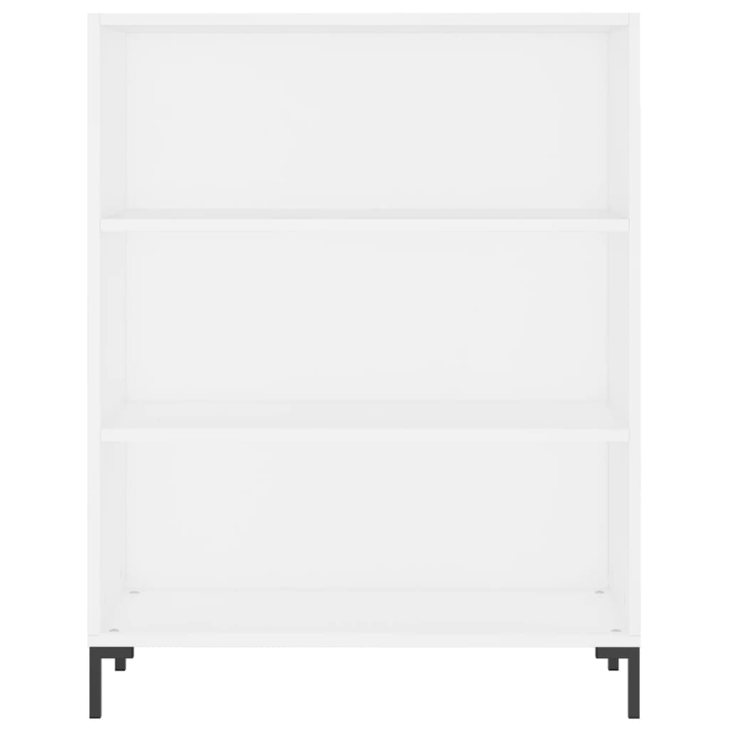 Image Buffet haut Blanc 69,5x34x180 cm Bois d'ingénierie | Xios Store SNC vidaXL Xios Store SNC