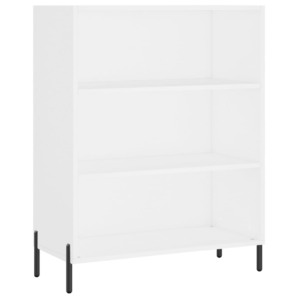 Image Buffet haut Blanc 69,5x34x180 cm Bois d'ingénierie | Xios Store SNC vidaXL Xios Store SNC