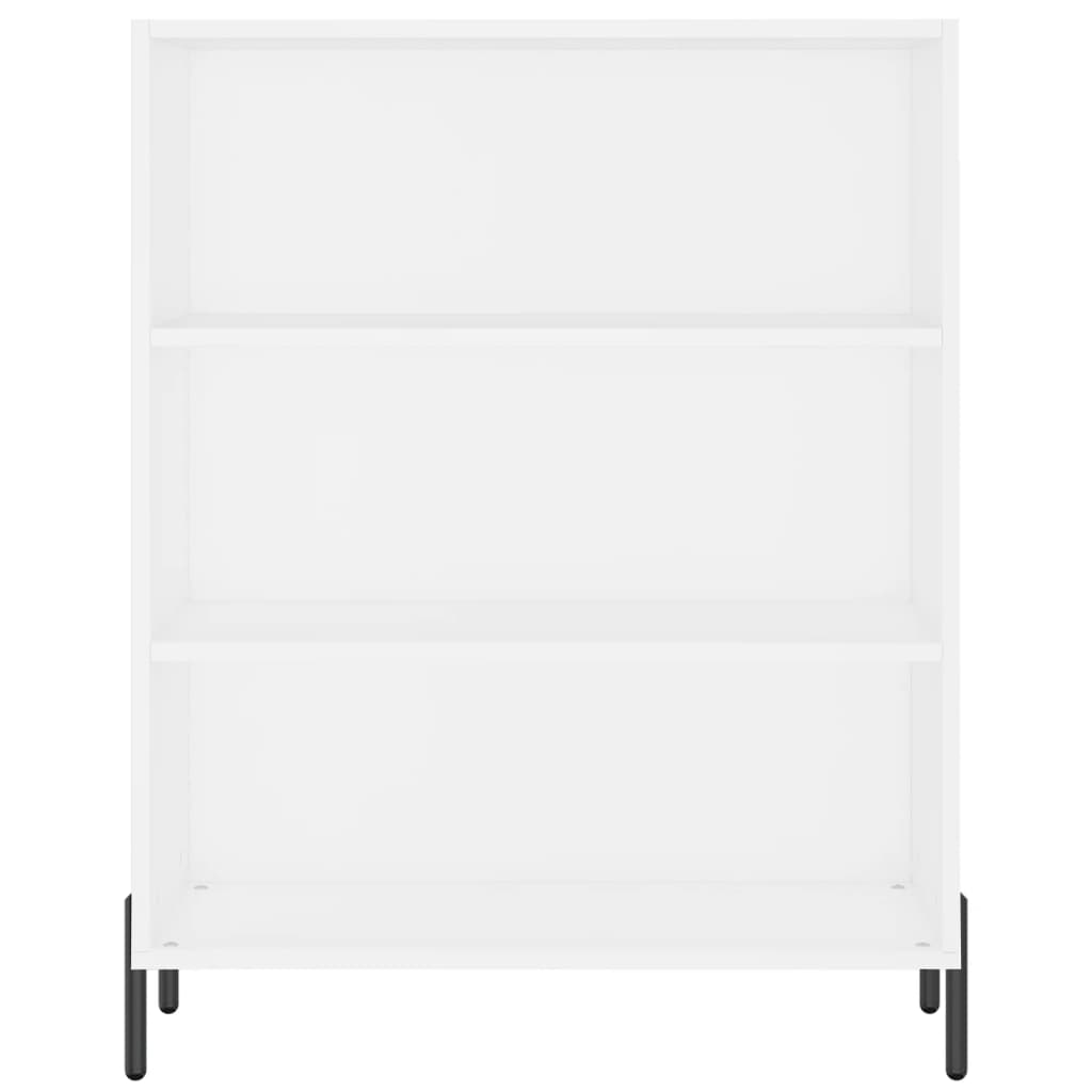 Image Buffet haut Blanc 69,5x34x180 cm Bois d'ingénierie | Xios Store SNC vidaXL Xios Store SNC