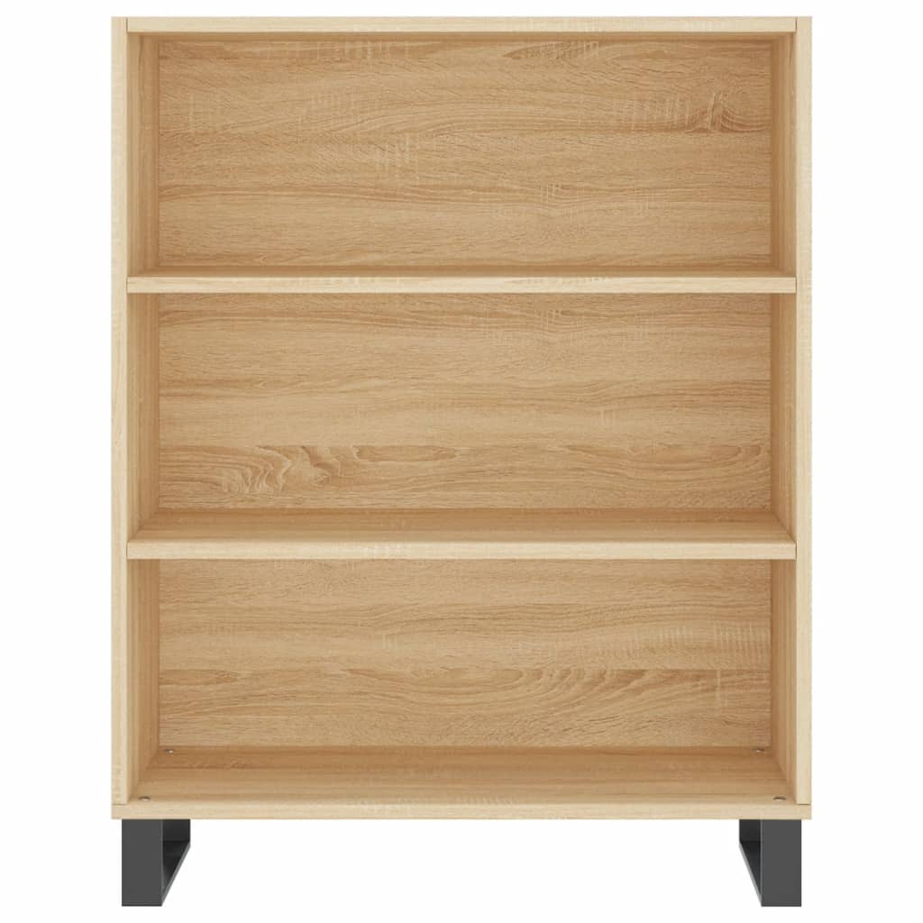 Image Buffet haut Chêne sonoma 69,5x34x180 cm Bois d'ingénierie | Xios Store SNC vidaXL Xios Store SNC