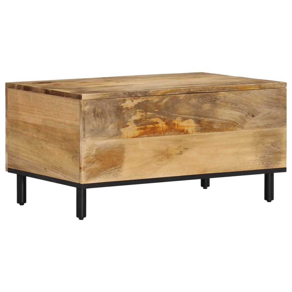 Table basse 80x50x40 cm bois de manguier massif Tables basses vidaXL   