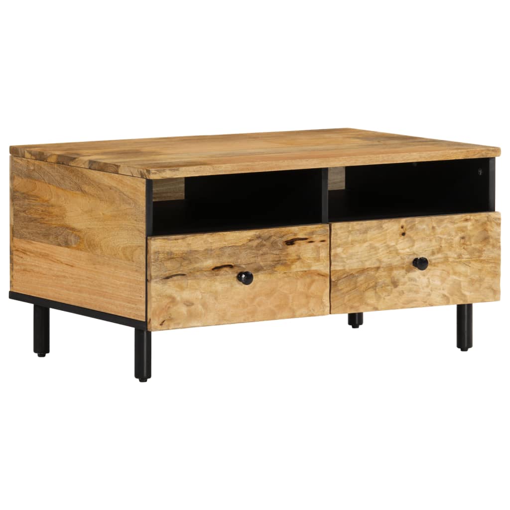 Table basse 80x54x40 cm bois de manguier massif Tables basses vidaXL   