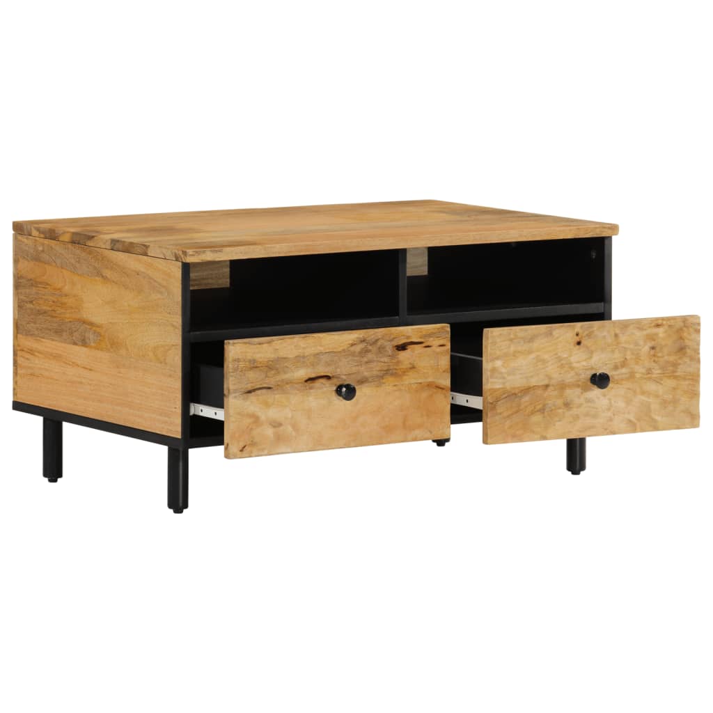 Table basse 80x54x40 cm bois de manguier massif Tables basses vidaXL   