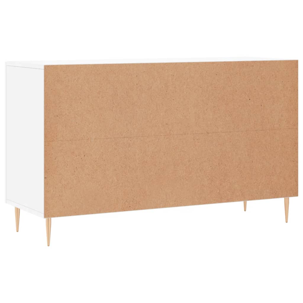 Image Buffet blanc brillant 100x36x60 cm bois d'ingénierie | Xios Store SNC vidaXL Xios Store SNC