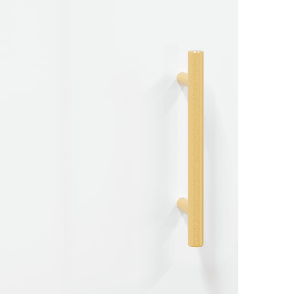 Image Buffet blanc brillant 100x36x60 cm bois d'ingénierie | Xios Store SNC vidaXL Xios Store SNC