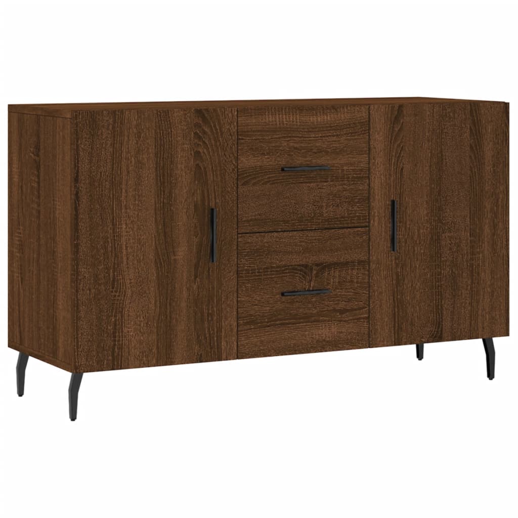 Buffet chêne marron 100x36x60 cm bois d'ingénierie Buffets & bahuts vidaXL