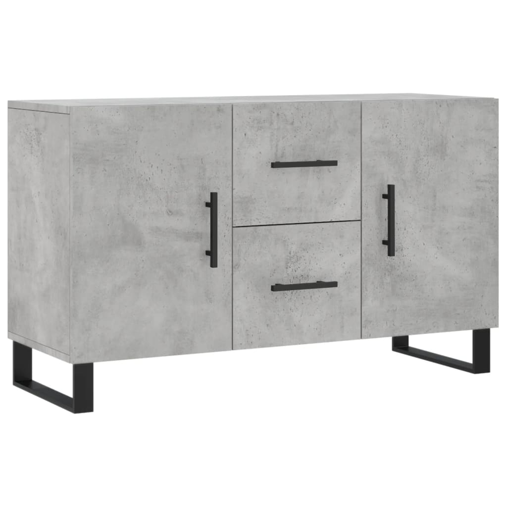 Buffet gris béton 100x36x60 cm bois d'ingénierie Buffets & bahuts vidaXL