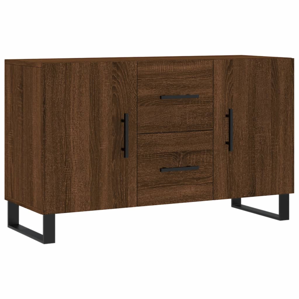 Buffet chêne marron 100x36x60 cm bois d'ingénierie Buffets & bahuts vidaXL