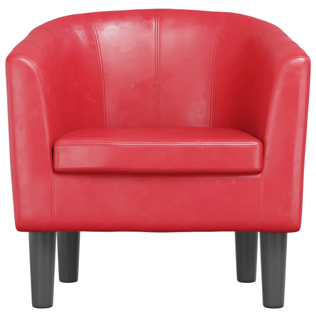 Fauteuil rouge similicuir Fauteuils vidaXL   