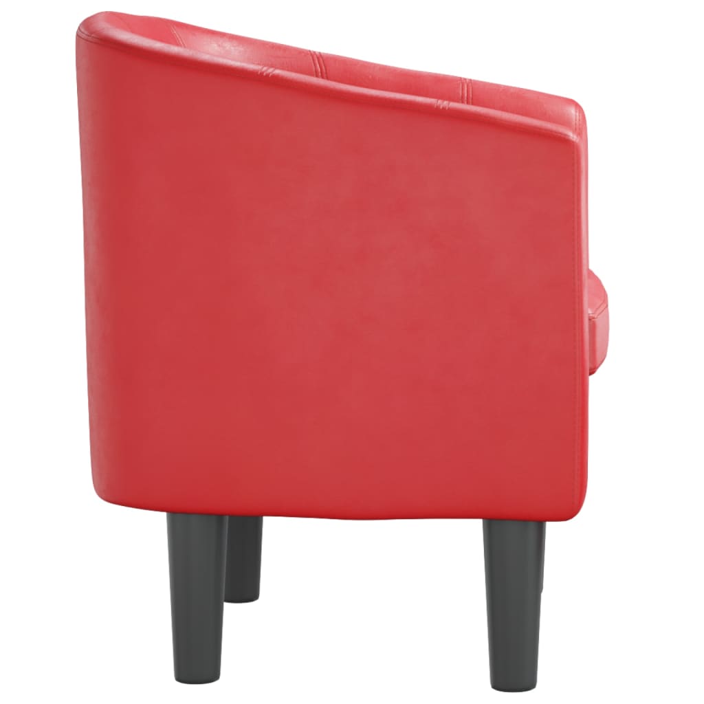 Fauteuil rouge similicuir Fauteuils vidaXL   