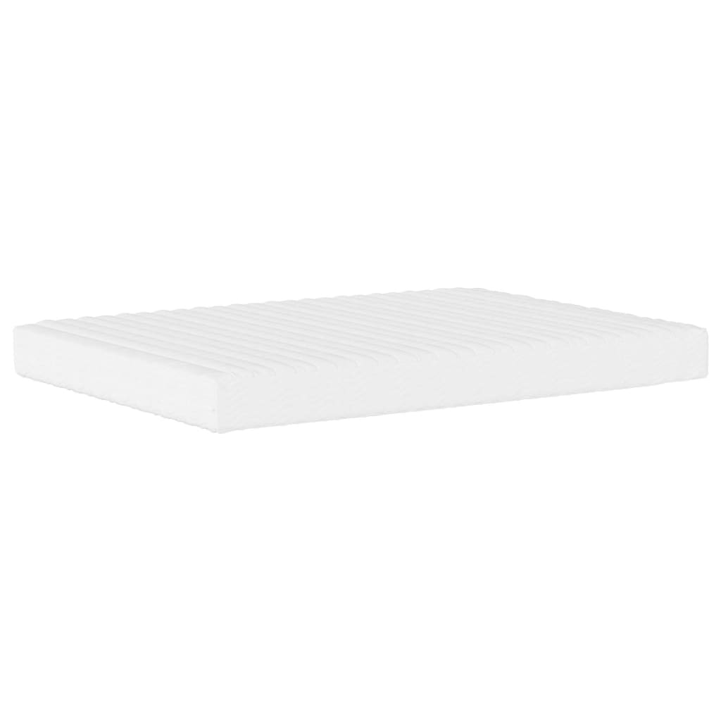 Matelas en mousse blanc 120x200 cm dureté H2 H3 Matelas vidaXL