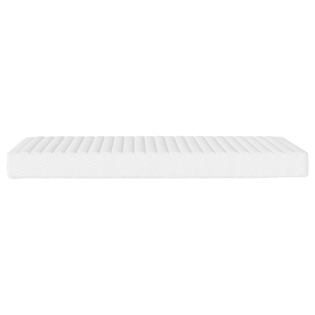 Matelas en mousse blanc 120x200 cm dureté H2 H3 Matelas vidaXL