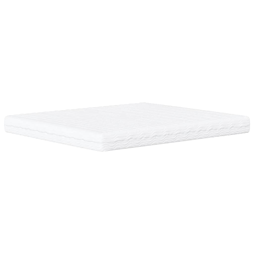 Matelas en mousse blanc 160x200 cm dureté H2 H3 Matelas vidaXL