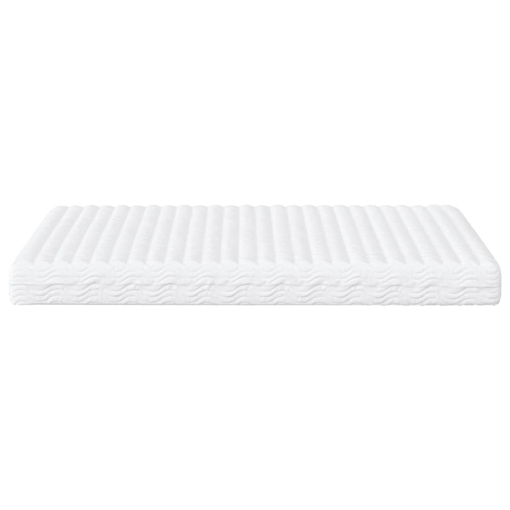 Matelas en mousse blanc 160x200 cm dureté H2 H3 Matelas vidaXL