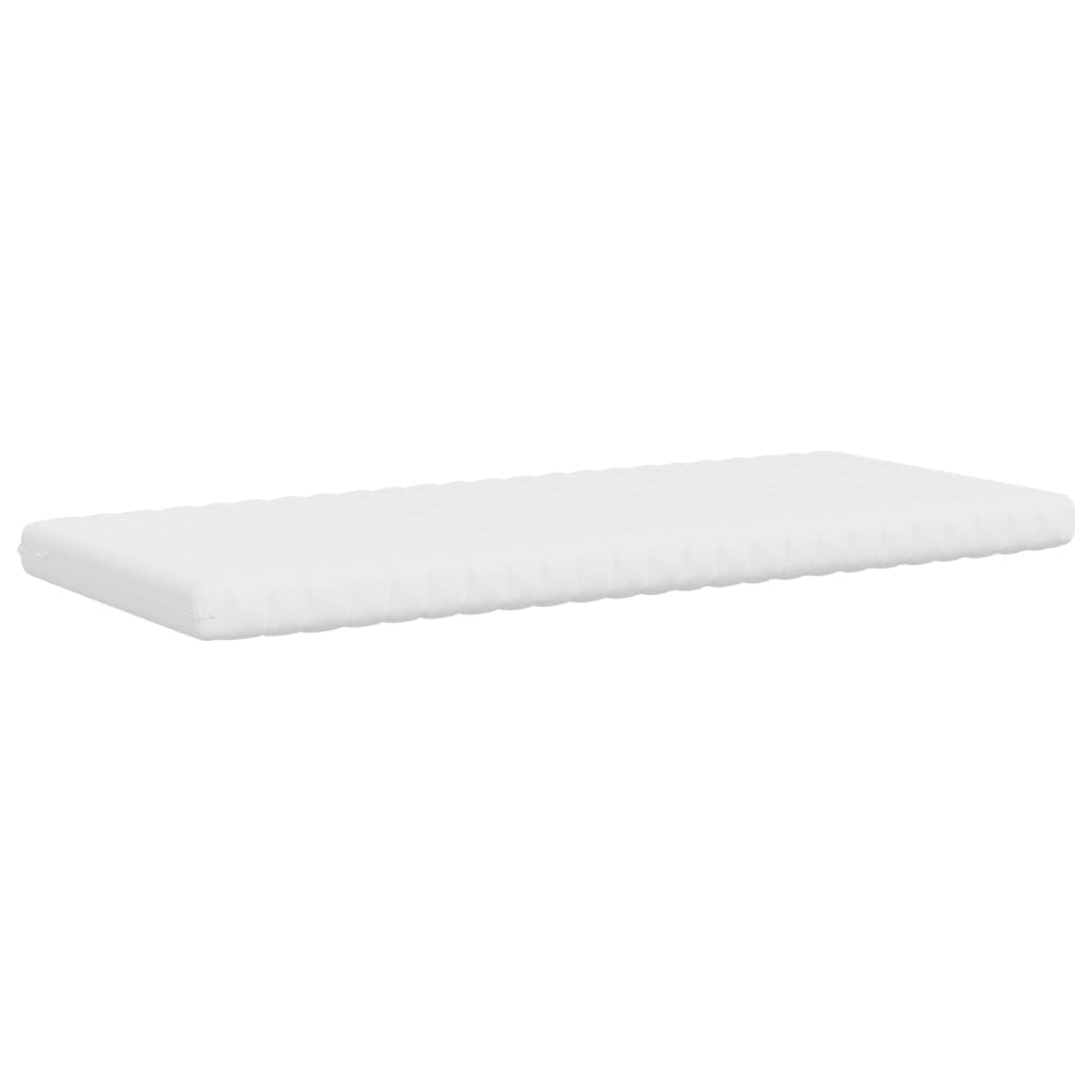 Matelas en mousse blanc 90x190 cm 7 zones dureté 20 ILD Matelas vidaXL   