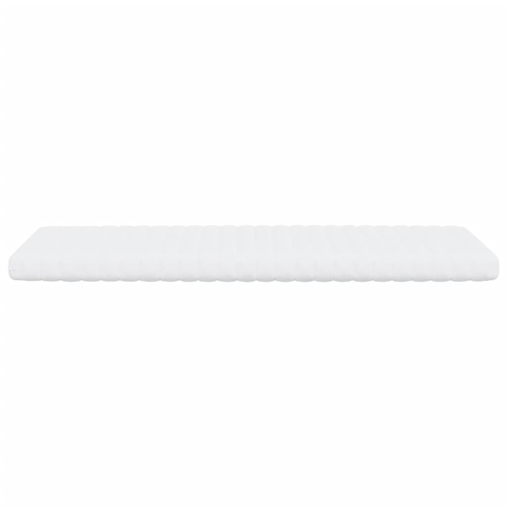 Matelas en mousse blanc 90x190 cm 7 zones dureté 20 ILD Matelas vidaXL   