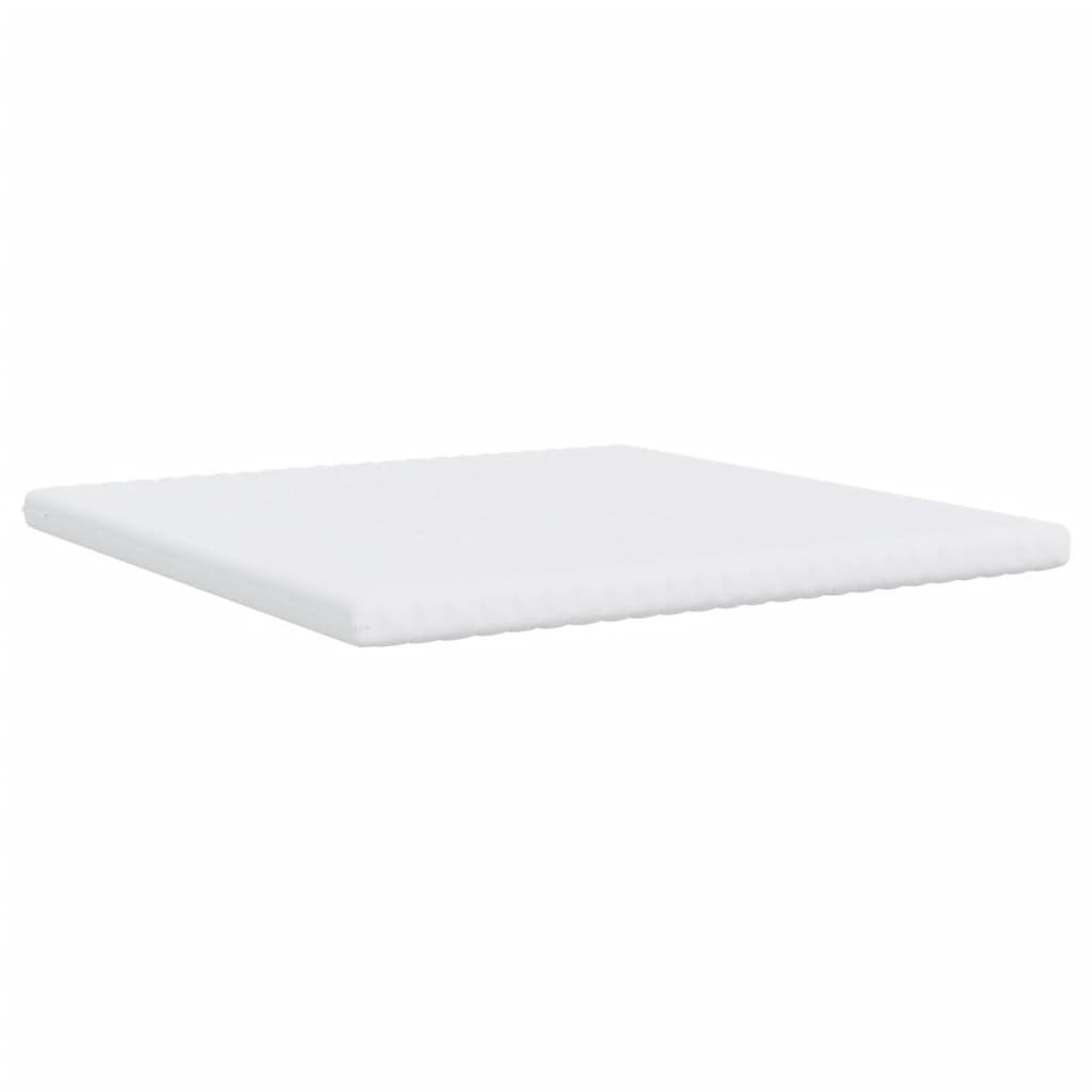 Matelas en mousse blanc 200x200 cm 7 zones dureté 20 ILD Matelas vidaXL   