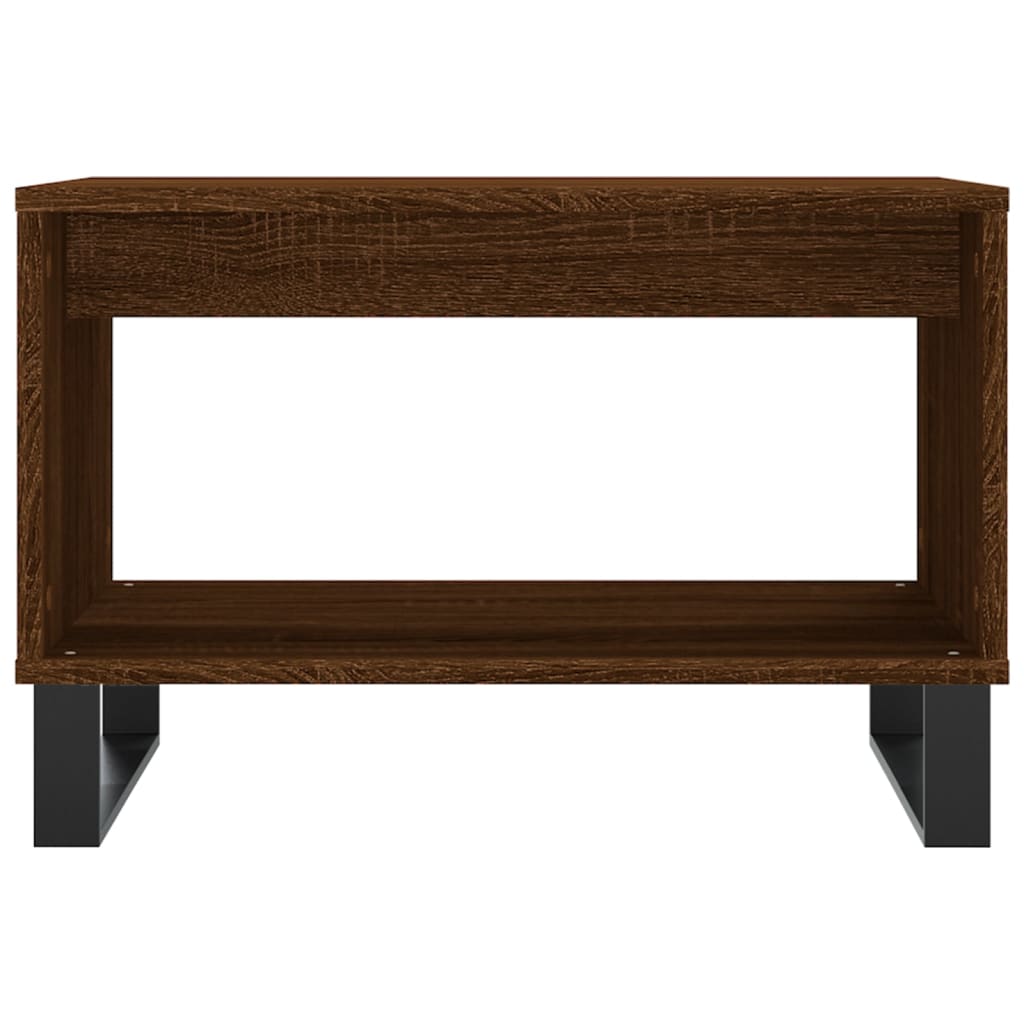 Table basse chêne marron 60x50x40 cm bois d'ingénierie Tables basses vidaXL