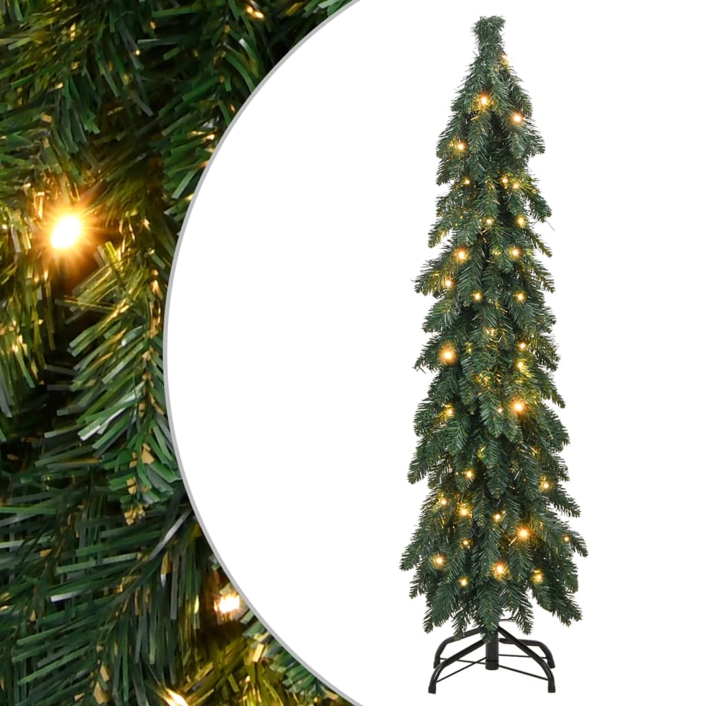 Arbre de Noël artificiel pré-éclairé avec 60 LED 120 cm - Xios Store SNC