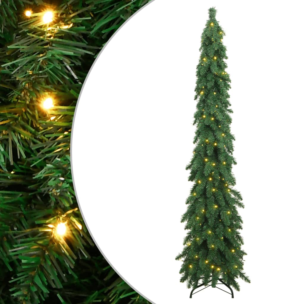 Arbre de Noël artificiel pré-éclairé avec 100 LED 180 cm - Xios Store SNC