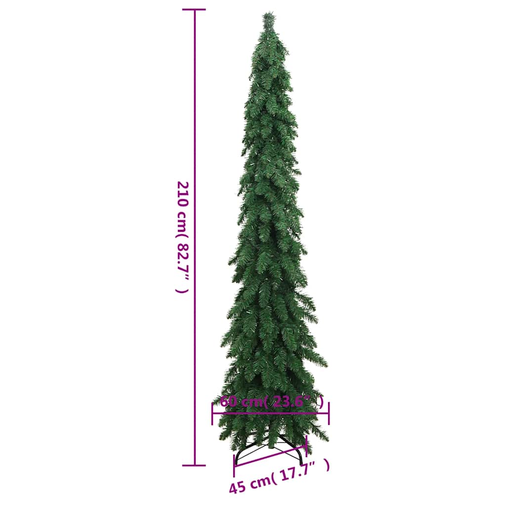 Arbre de Noël artificiel pré-éclairé avec 130 LED 210 cm - Xios Store SNC