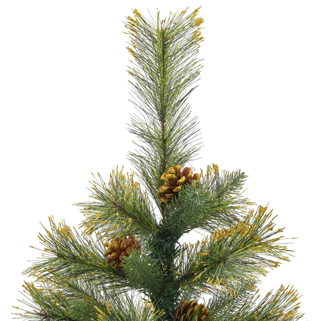 Sapin de Noël artificiel articulé avec pommes de pin 120 cm - Xios Store SNC