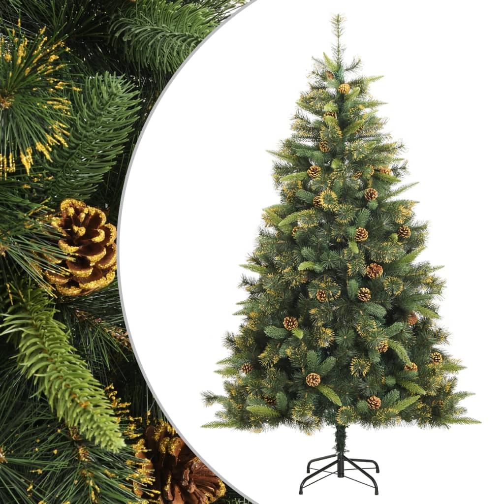 Sapin de Noël artificiel articulé avec pommes de pin 180 cm - Xios Store SNC