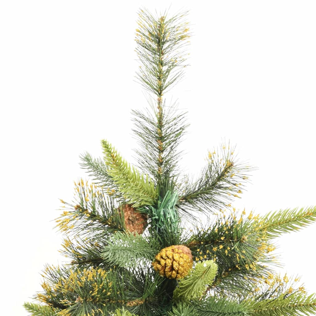 Sapin de Noël artificiel articulé avec pommes de pin 180 cm - Xios Store SNC