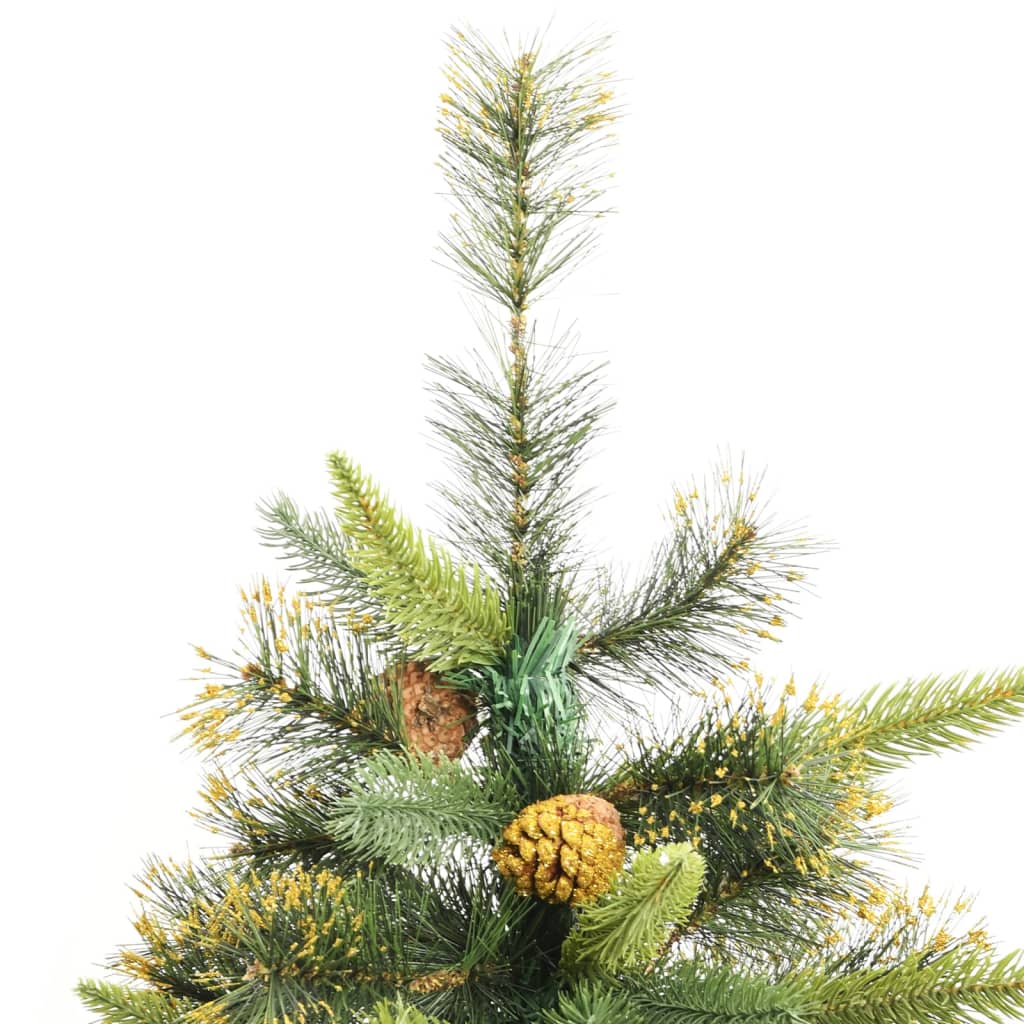 Sapin de Noël artificiel articulé avec pommes de pin 210 cm - Xios Store SNC